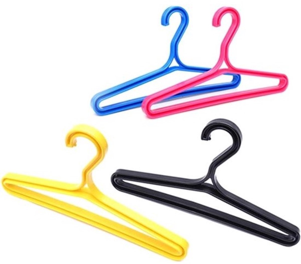 Duikpak Kleerhanger - Opvouwbare Hanger - Duikspullen Drogen - Corrosievrij PP Materiaal - 42 cm - Zwart Rood Geel Blauw