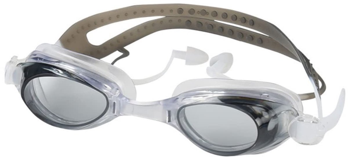 Waterproof Zwembril met Oordoppen en Neusklem - Zwart/Pink/Blauw