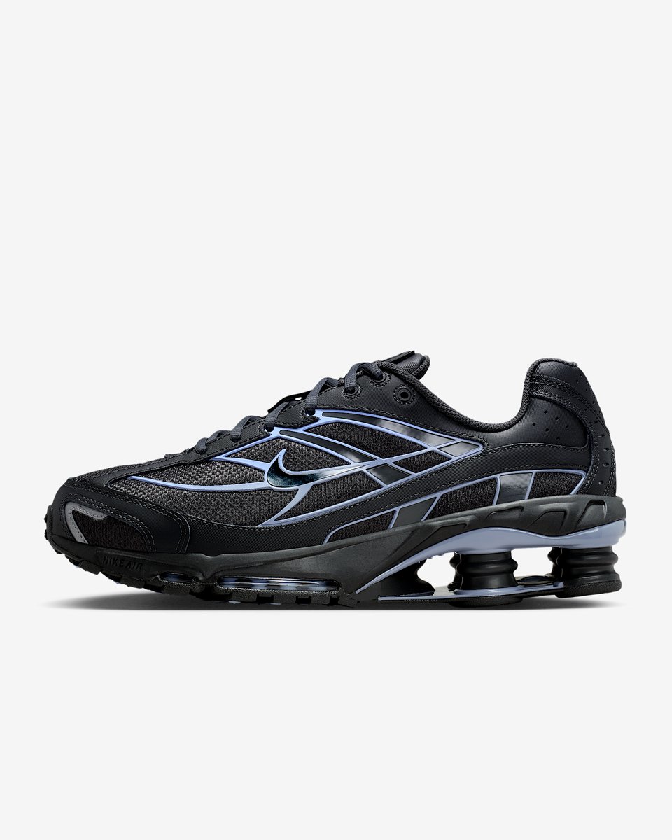 Nike Shox Ride 2 – /Cobalt Bliss/Ashen Slate Shox Lifestyle Heren Sneakers voor Mannen Zwart