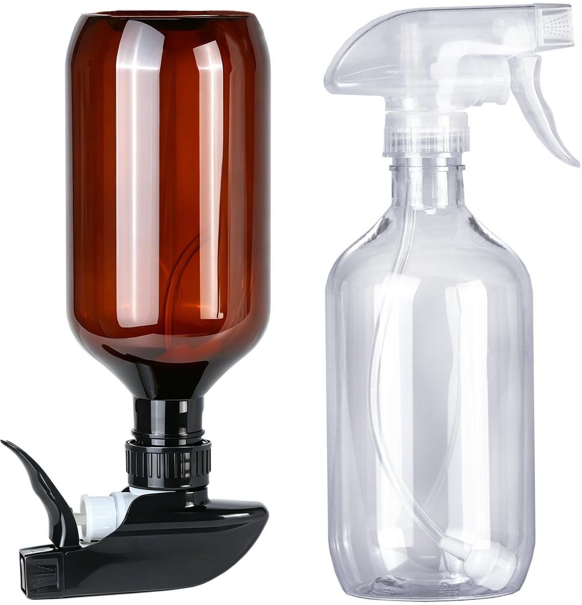 360° Spuitfles Set - 2 Stuks 16 oz met Verstelbare Dop
