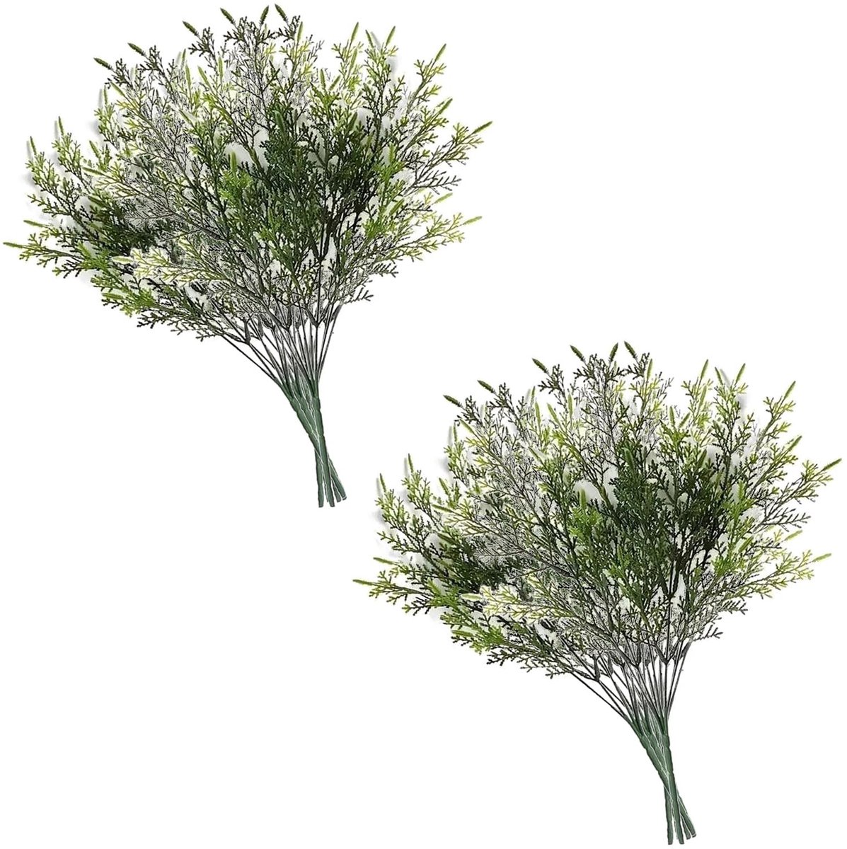 12 Stuks Kunststof Den Takken - Groene Decoratie voor Wreaths