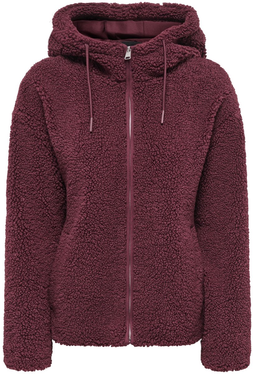 ONLY - ONLASPEN HOOD TEDDY JACKET CC OTW - Meisjes - Gewatteerde jassen