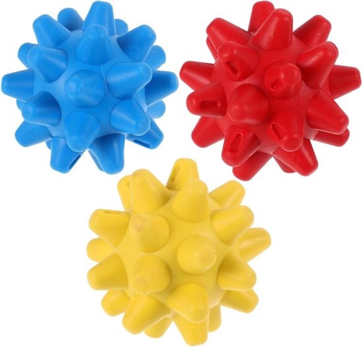 Massageballen Set - Triggerpoint Ballen - Spierontspanning - Compact Formaat - 7 cm - Diverse Kleuren