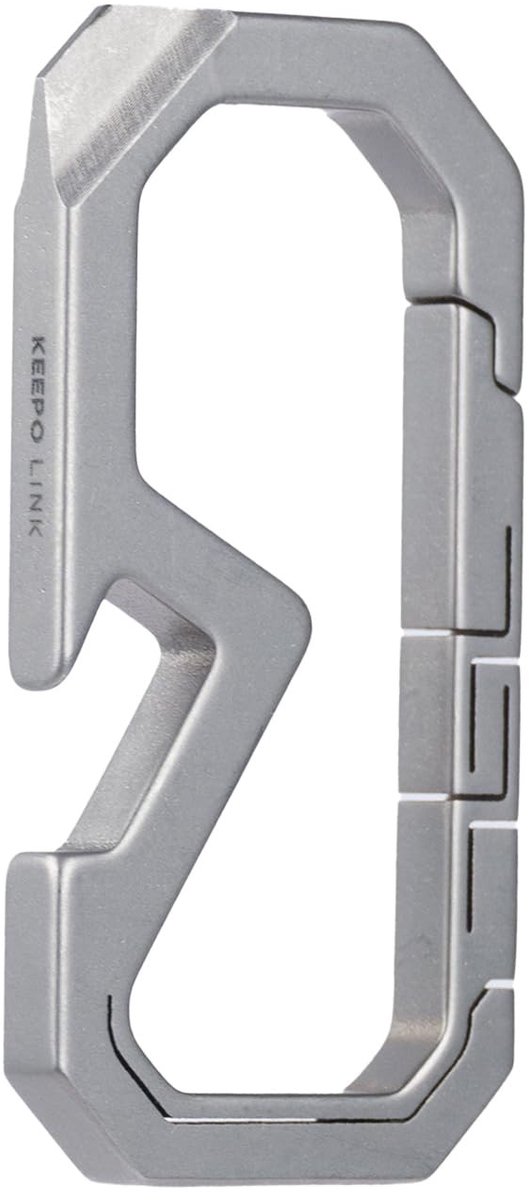 Titanium Sleutelhanger Multi Tool - Inclusief Flessenopener