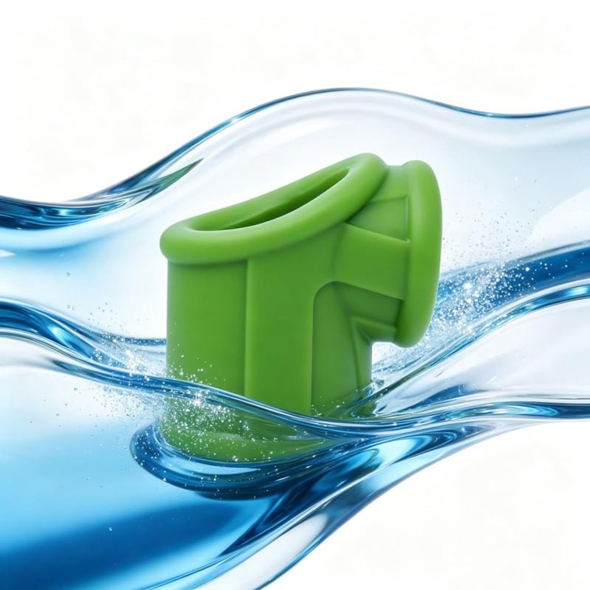 Silicone Training Beschermring - T-vormig Groen