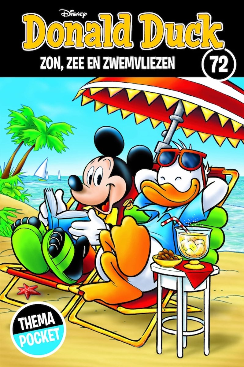 Donald Duck Themapocket 72 - Zon, zee en zwemvliezen