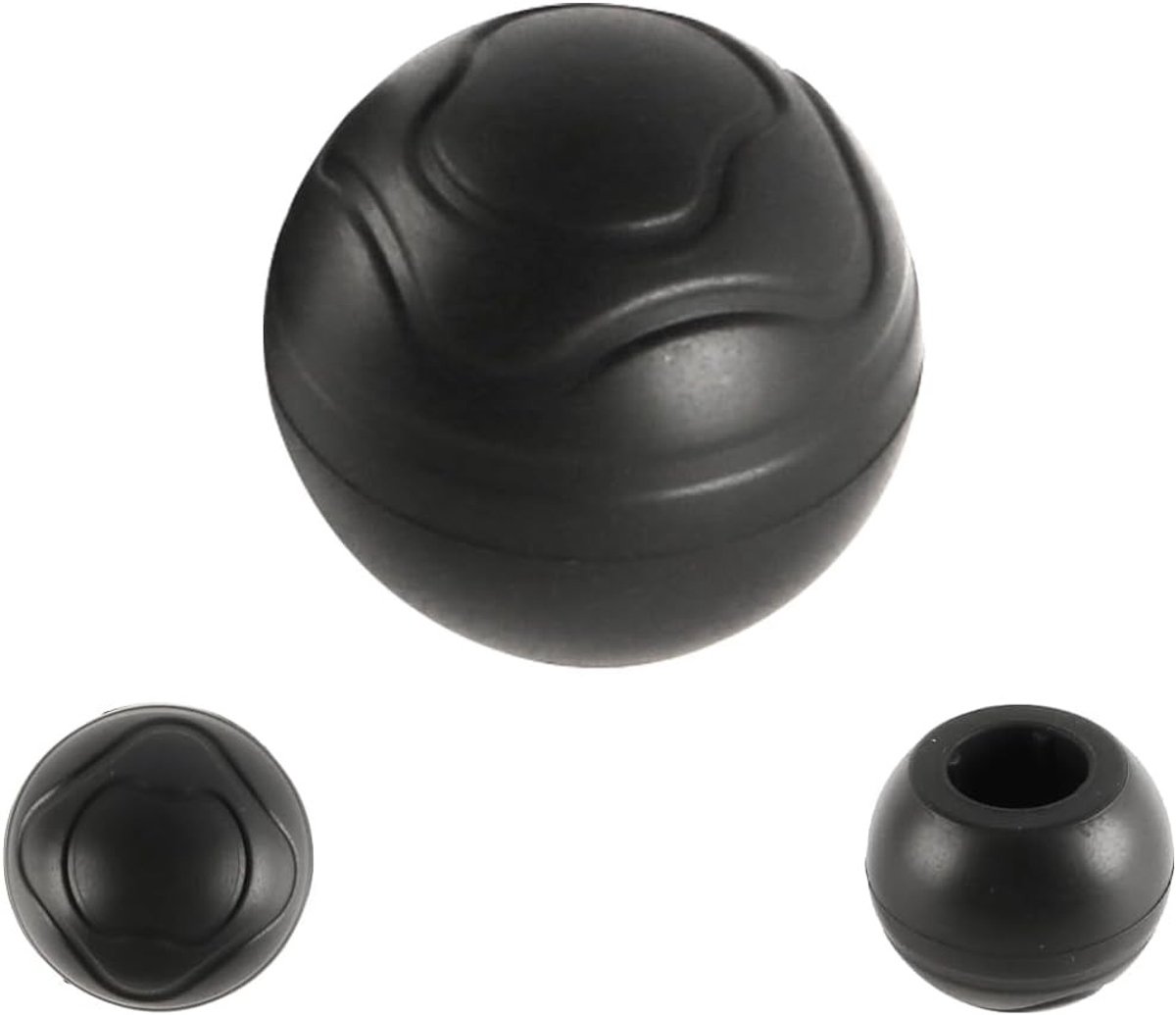 Stoelvoethoezen - Zwart - 2,2 cm binnendiameter - Siliconen - Voor Buitengebruik