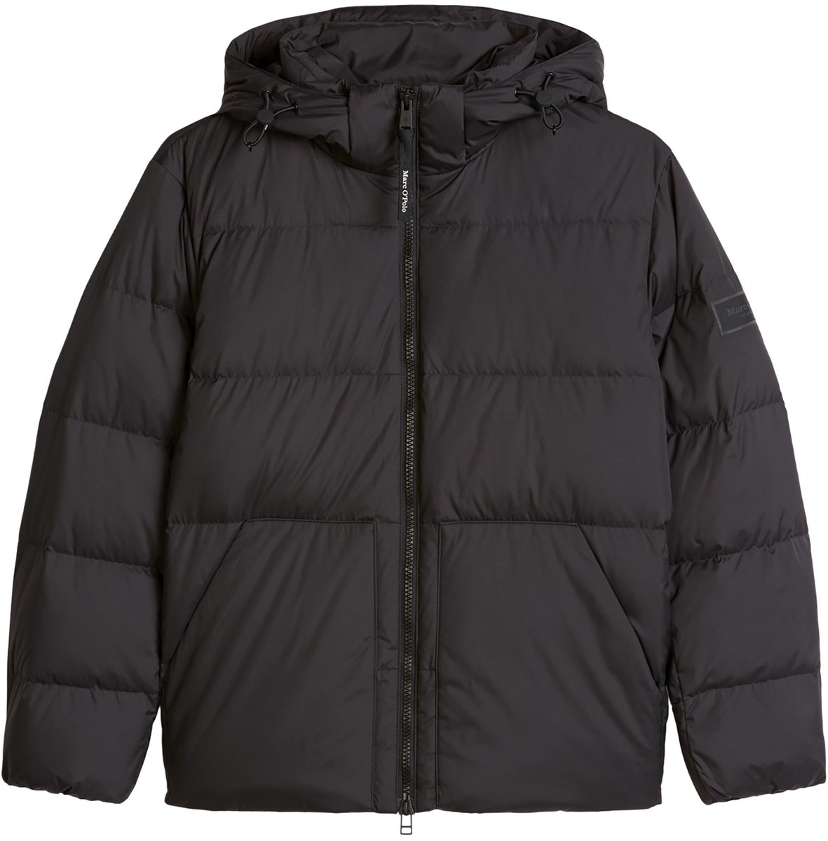 Marc O Polo Gewatteerd jack Woven Ourdoor Jacket Short Puffer Jacket Set van 1 Zwart