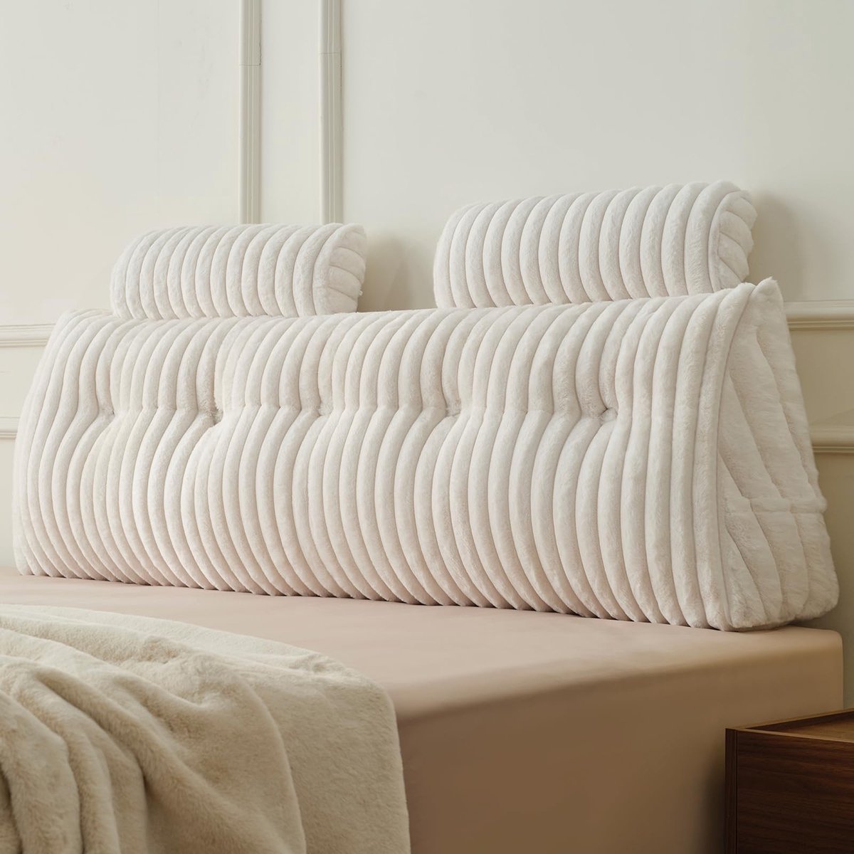 Solidchoice - Wedge Pillow voor Lezen, Ergonomisch Kussen 150 cm