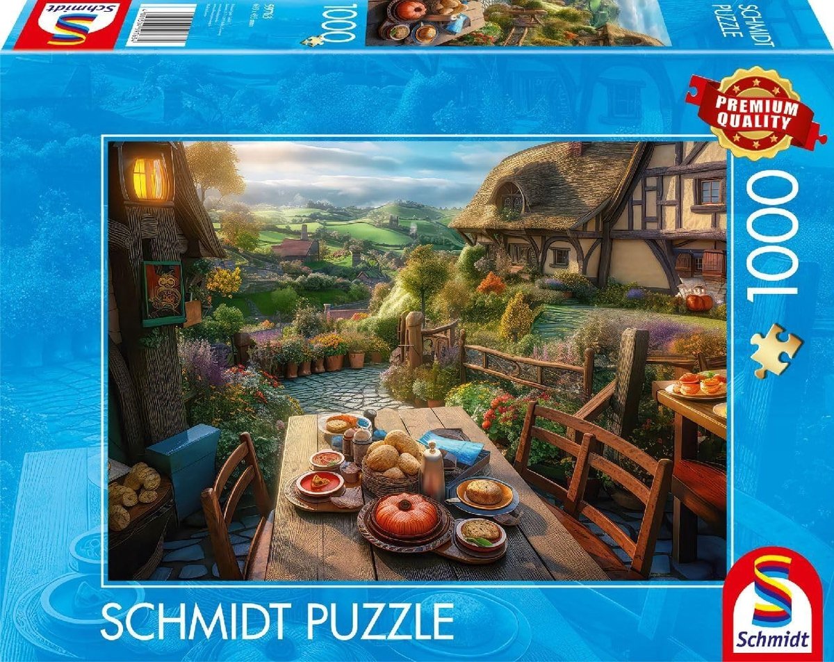 Solidchoice - Breakfast with View Puzzel van 1000 Stukken