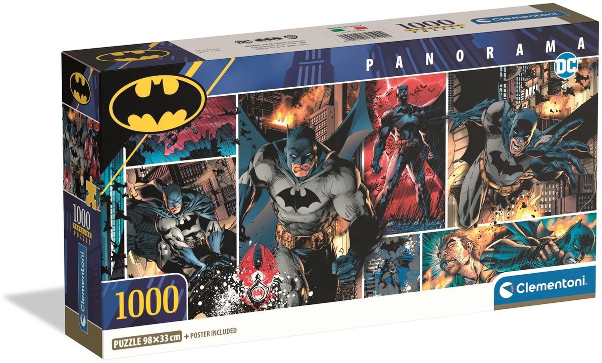 Solidchoice - Clementoni Batman Puzzel van 1000 Stukken