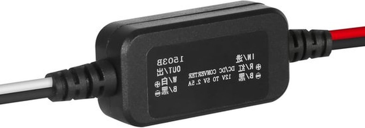 DC-spanningsomvormer - 12V naar 5V DC-DC Buck-regulator, waterdichte voedingstransformator, spanningsbegrenzer-adapter voor auto en instrumentatie
