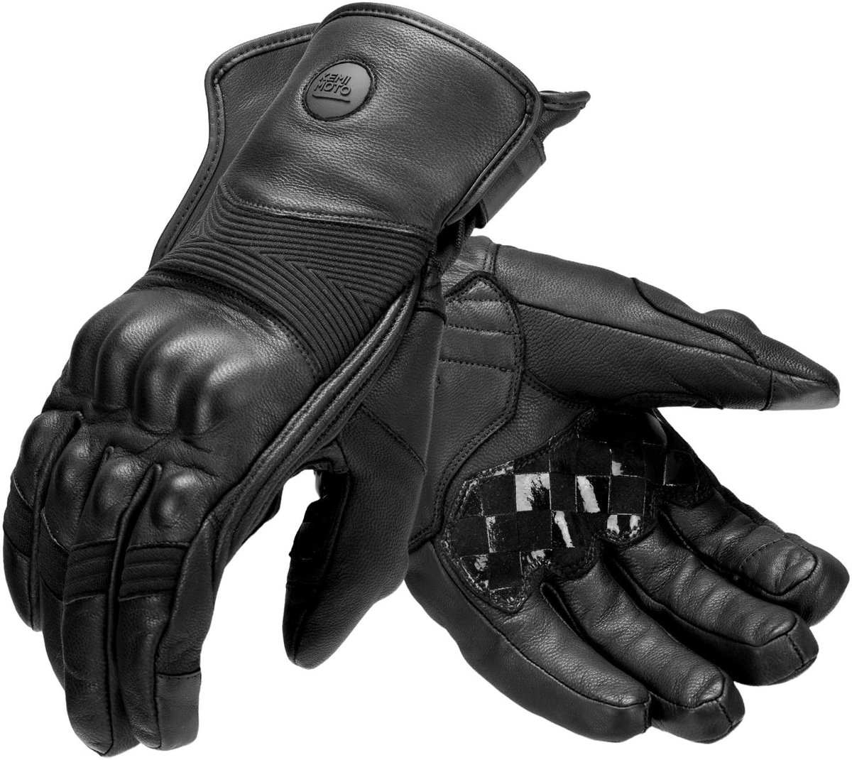Solidchoice - Winterhandschoenen van Leer voor Motorracen