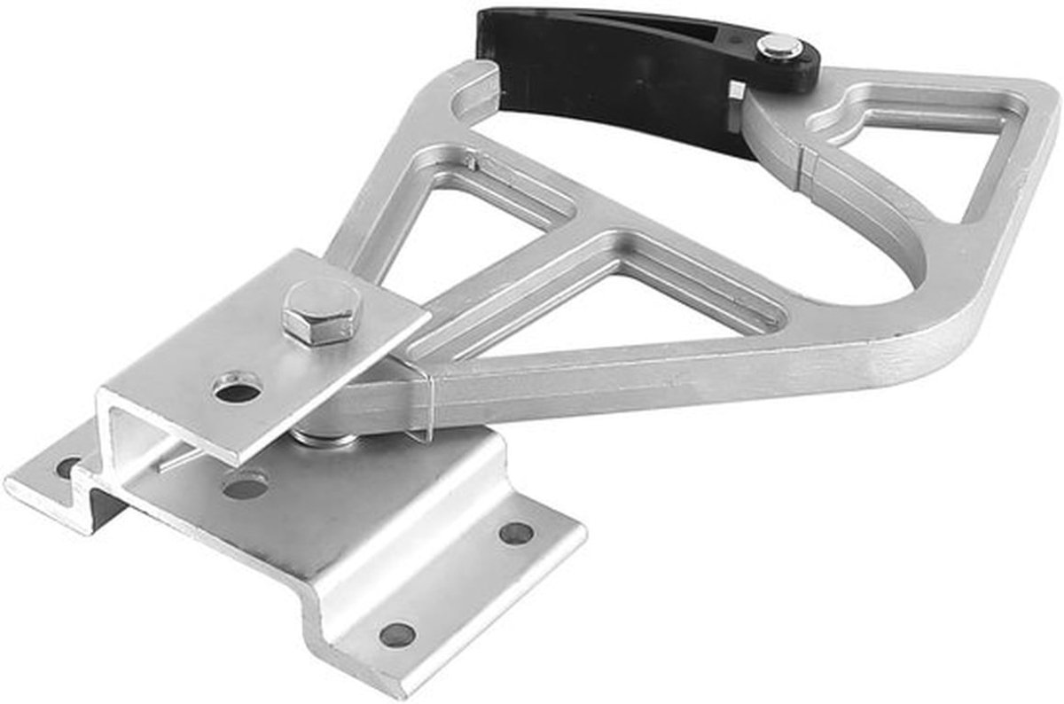 Ladderslot Aluminium - Verlengladdervergrendelingen - Telescopische Ladderbevestigingen - Pruimenbloesemschijfgesp - Beveiliging - Afmetingen 225 mm x 135 mm - Ladderbevestiging