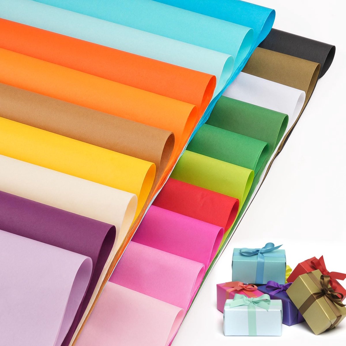 Solidchoice - Set van 60 Grote Tissue Papieren voor Creatieve Hobby's