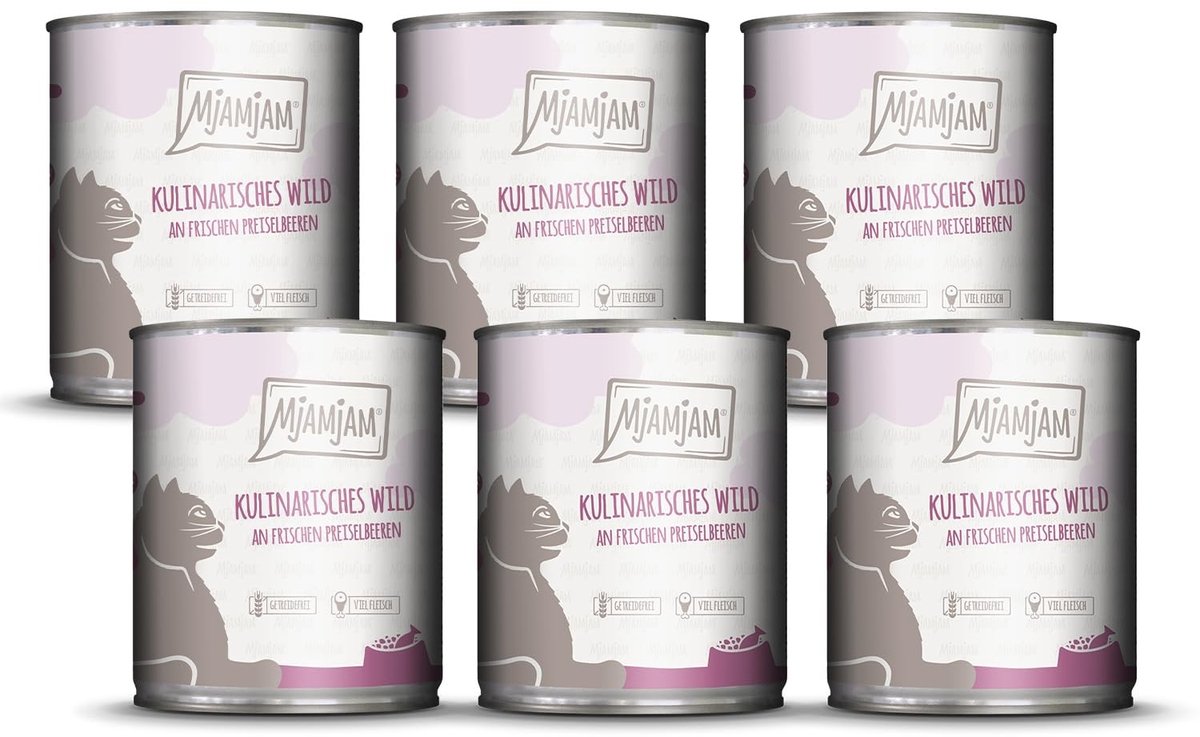 Solidchoice - Graanvrij Natvoer voor Katten met Wild en Cranberries