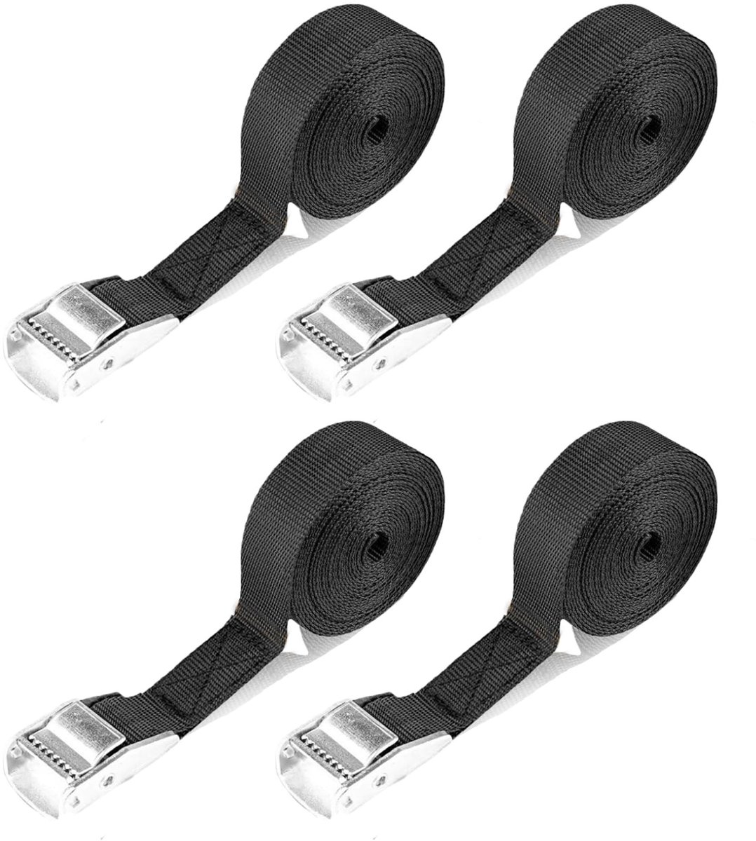 Solidchoice - 4 Delige Verstelbare Spanner Set voor Motorrijders en Trailers