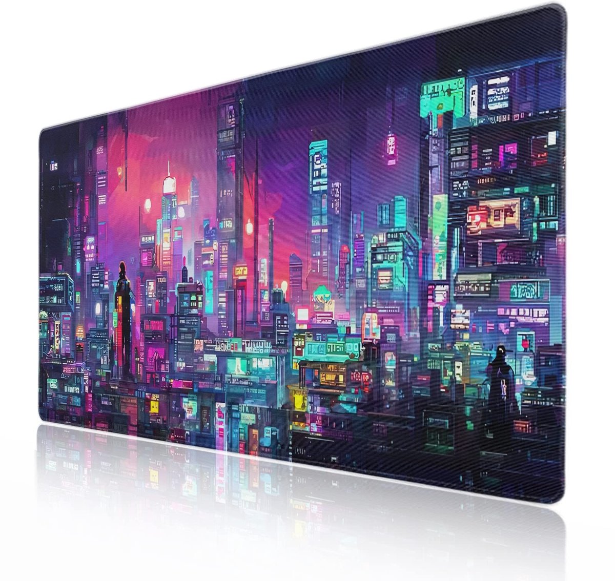 Solidchoice - XXL Gaming Muismat met Retro Anime Design - Antislip Rubber Basis