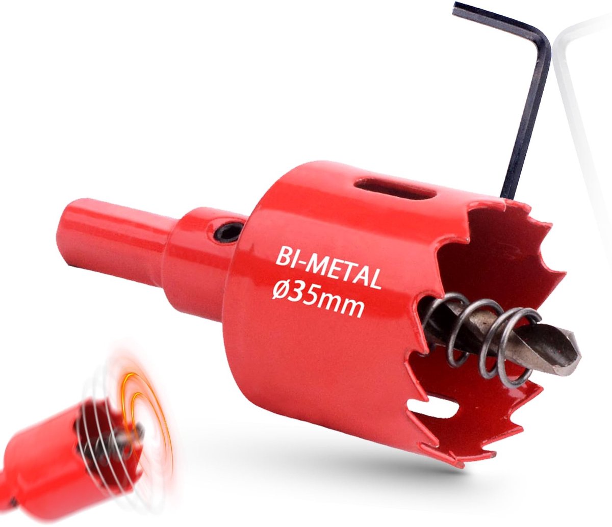 Solidchoice - Bi-Metaalgatzaag 35mm voor Diverse Materialen