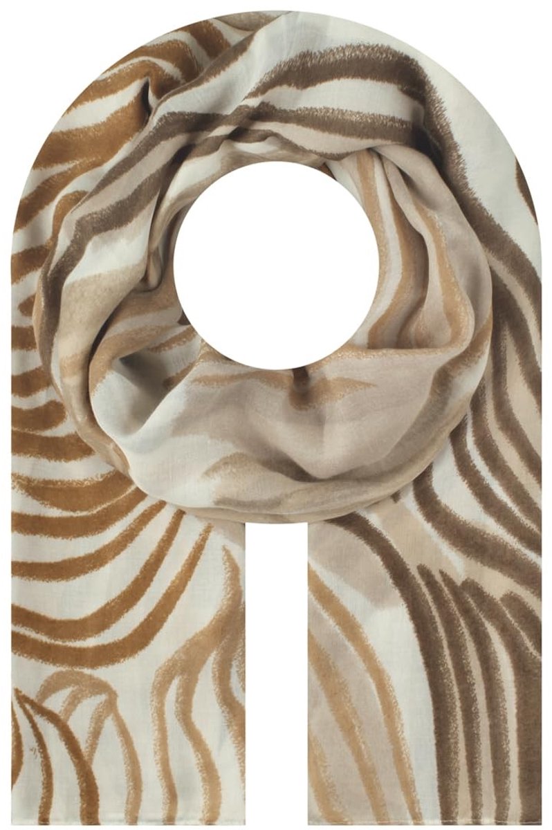 Elegante Dames Sjaal met Grafisch Patroon