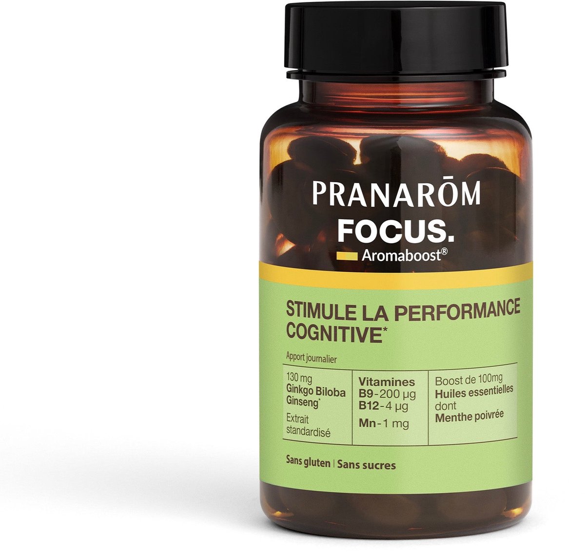 Pranarom - Complément alimentaire Focus - 60 capsules