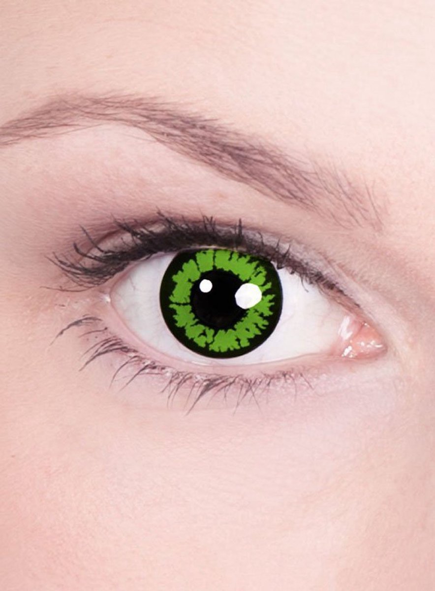 Contactlens Groene Iris met Dioptrie