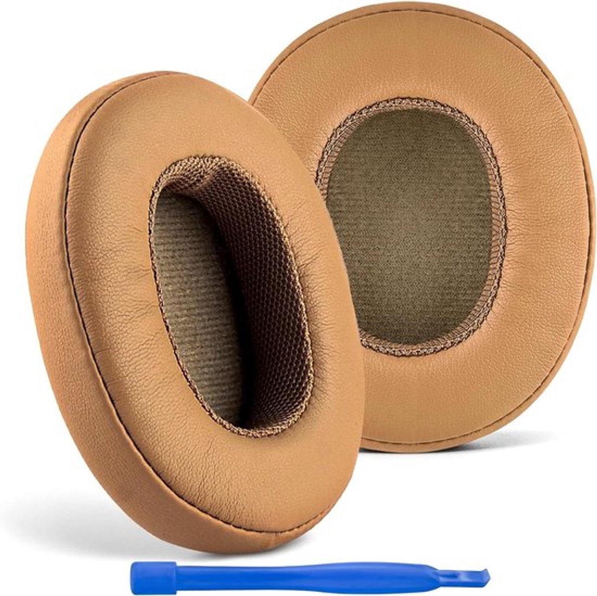 Oorkussens voor Hoofdtelefoon Skullcandy Crusher Wireless - Vervangende Oorkussens - Verbeterd Comfort - Bruin - Duurzaamheid - Hoofdtelefoon Accessoires - Geschikt voor Meerdere Modellen - Bruin.