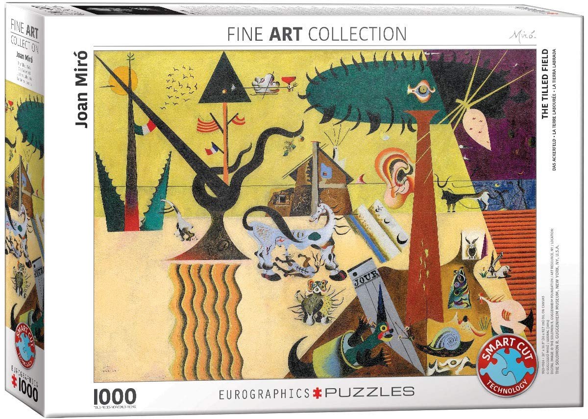 Solidchoice - Puzzel van Het Gegraveerde Veld door Joan Miró - 1000 Stukjes