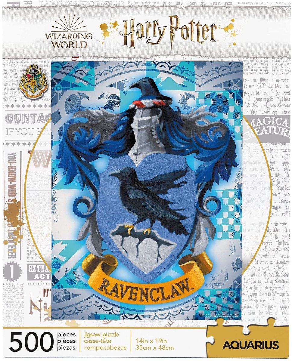 Solidchoice - 500 Stukjes Puzzel Ravenklauw Huis Embleem