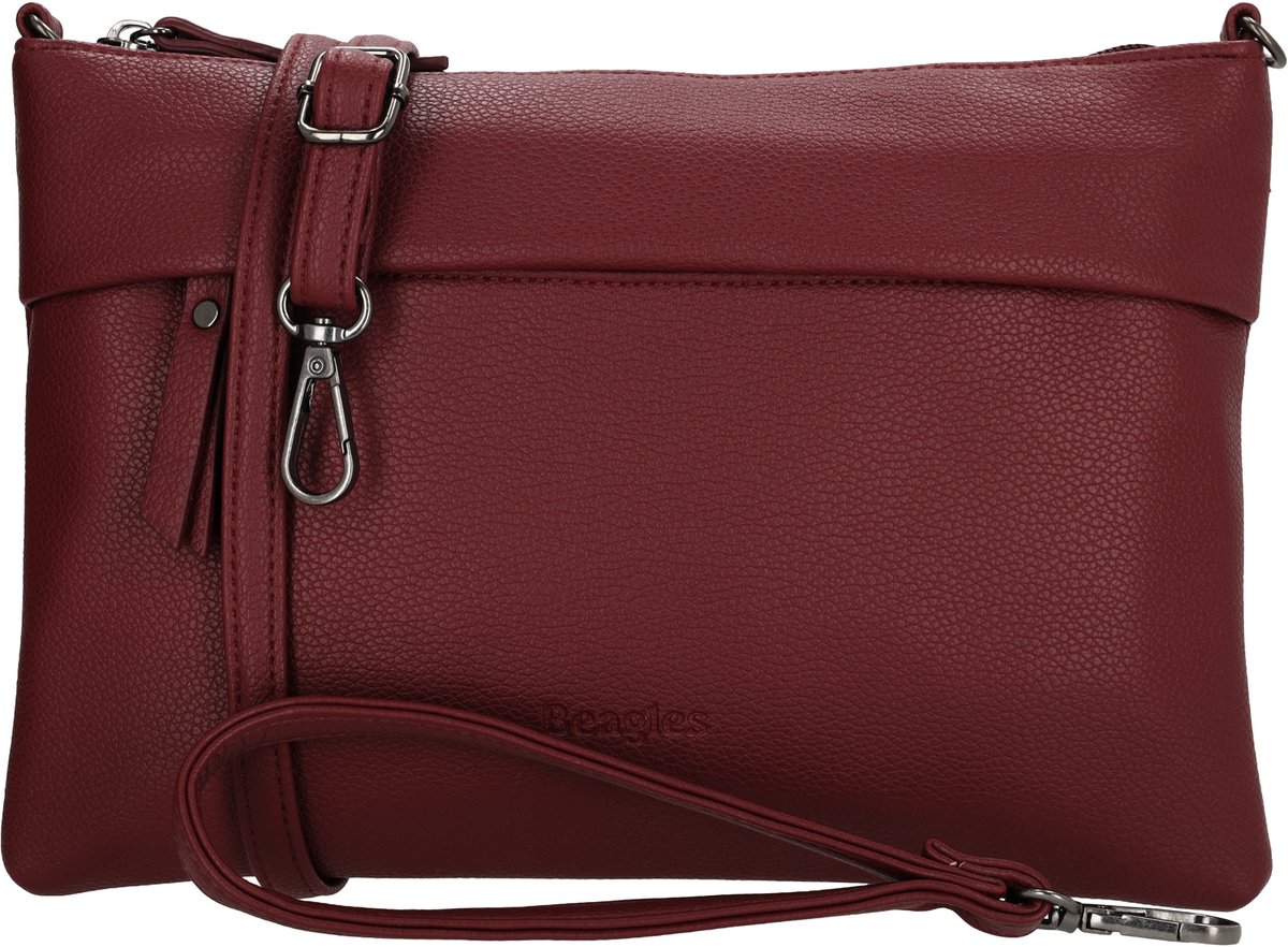 Beagles Tarragona Handtas - Bordeaux Rood