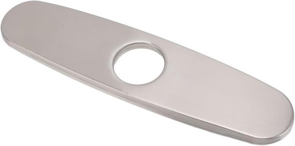 Wastafel kraan rozetten dek plaat van geborsteld roestvrij staal voor keukenkraan - Bodemplaat - Vervangende onderdelen - Duurzaamheid - Elegante afwerking