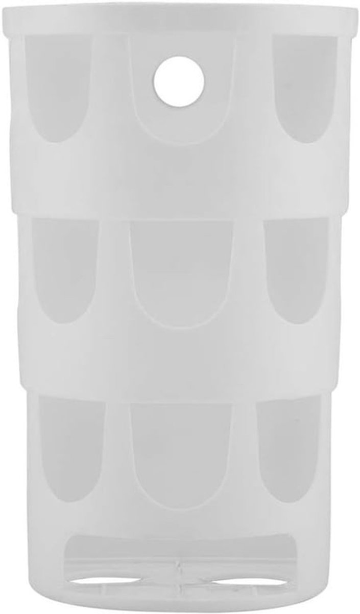 Muurbevestigde Dispenser voor Afvalzakken, Ruimtebesparende Houder voor Herbruikbare Plastic Afvalzakken, Ideaal voor Keuken en Badkamer
