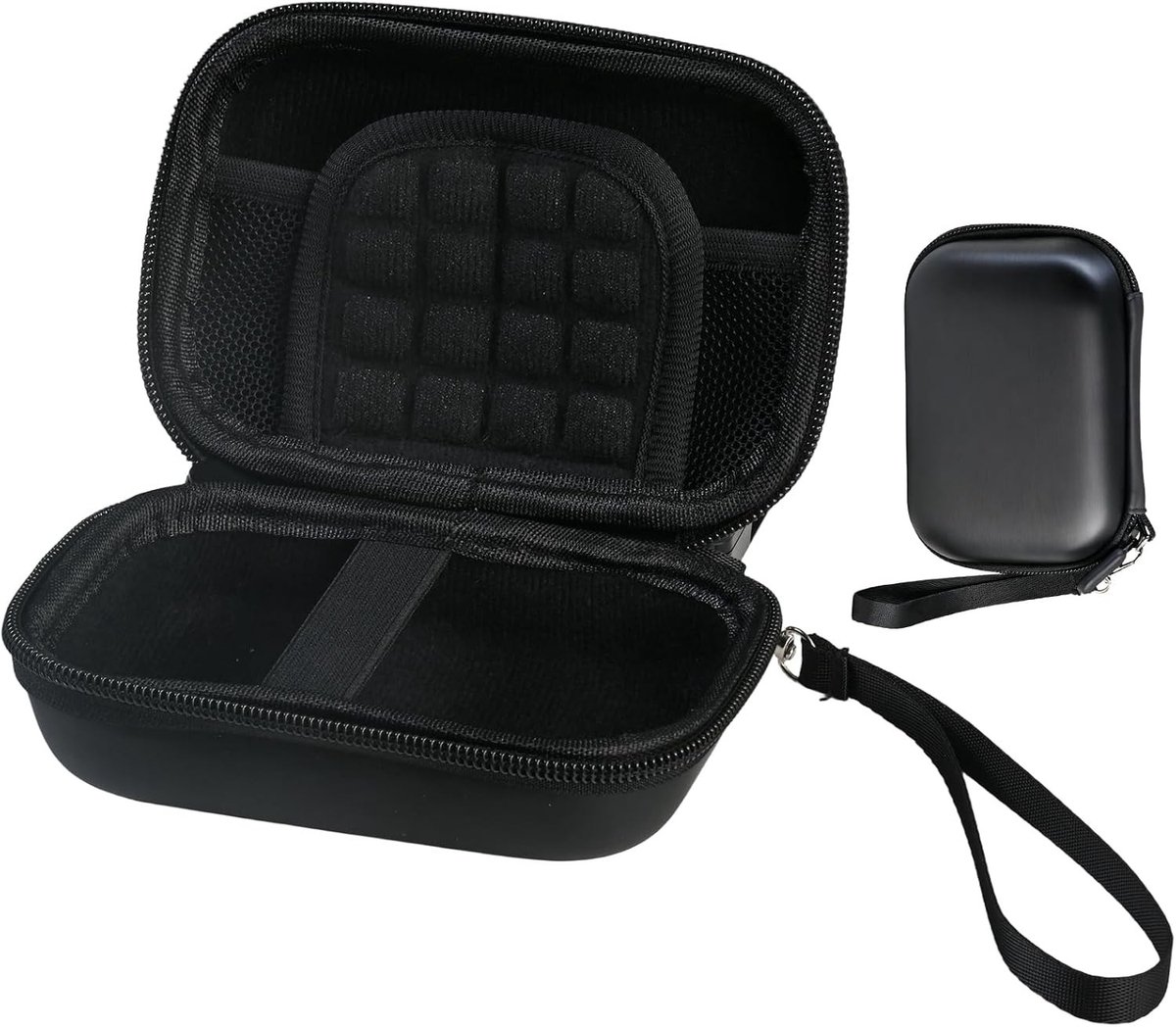 Compacte Camera Tas voor Canon SX740, SX720, G7X Mark II en III - Waterdicht, Schokbestendig en Krastbestendig in Zwart