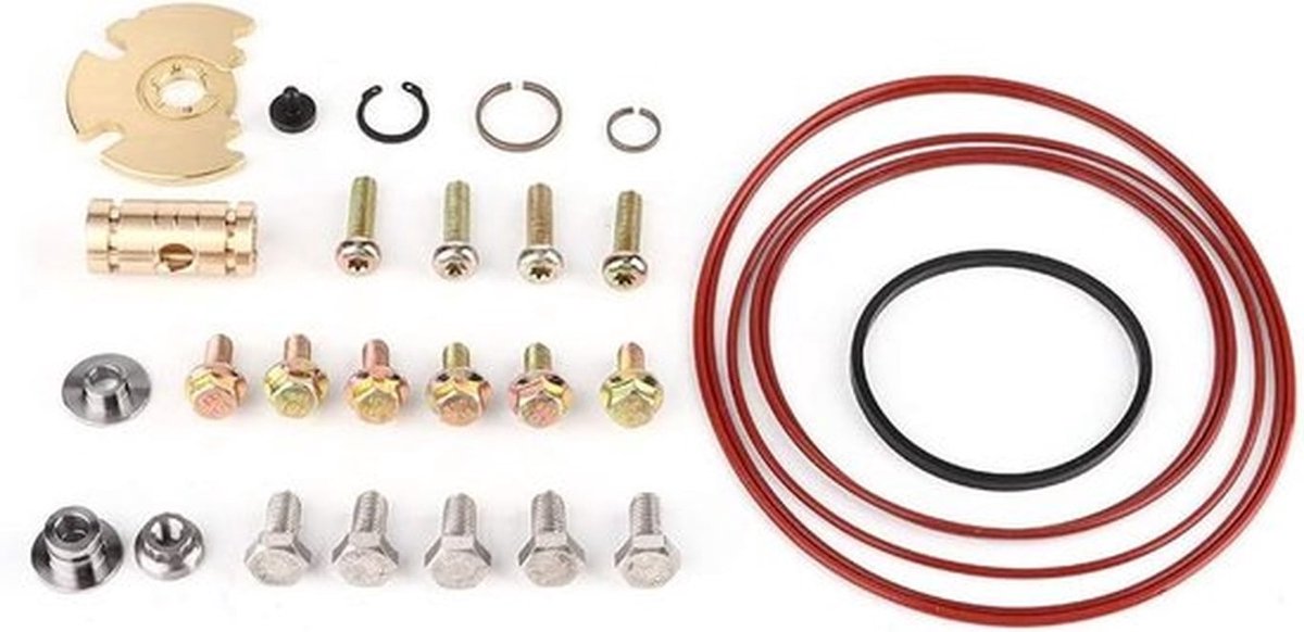 Reparatieset voor Turbo met VNT-technologie, Geschikt voor GT15/GT17/GT18/GT20, Inclusief Onderdelen en Handleiding