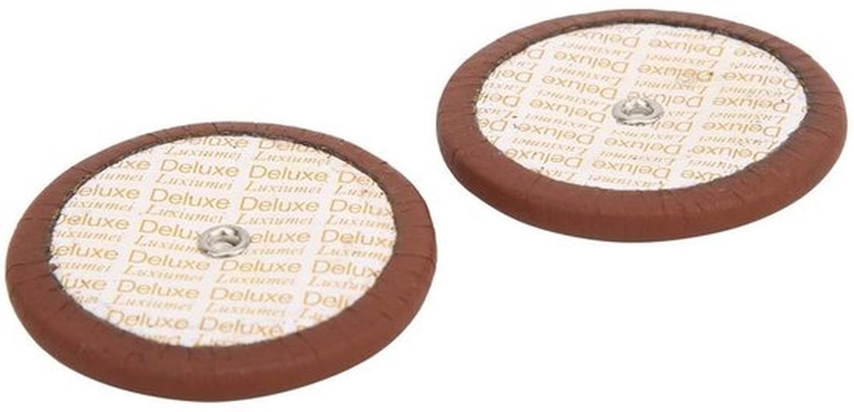 Saxofoon Pads 25 Stuks - 13 Maten 9-52 mm - Metalen Resonatoren - Gelakt Schapenleer - Duurzaam en Betrouwbaar