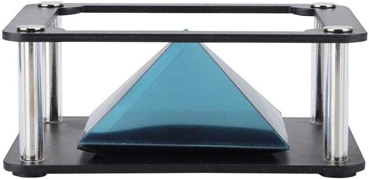 3D Hologram Projector Piramide voor Smartphone, Holografische Display voor Mobiele Apparaten, Innovatieve 3D Visualisatie en Entertainment Tool