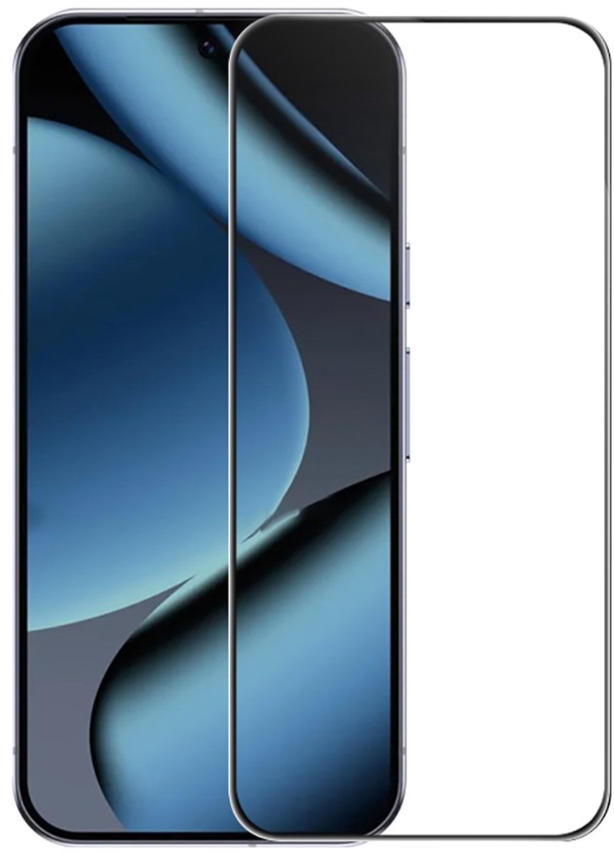 Coverup Screen Protector - Geschikt voor Google Pixel 11 / 11 Pro Screen Protector - Coverup Full-Cover Tempered Glass - Fingerprint Unlock - Zwart