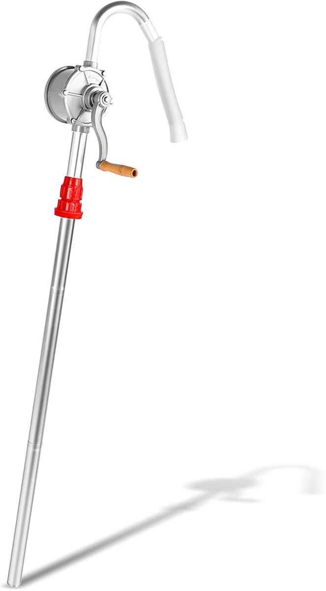 Handmatige oliepomp 29L/min - aluminium legering - met antislip handvat - efficiënt voor brandstof en olie - m-winkel