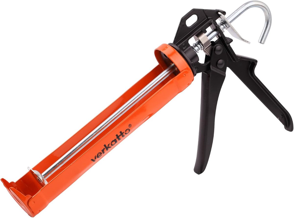 Cartonpers 310 ml - Versterkte cartridgepistool - Draaiende frame - Ideaal voor sanitaire afdichtingen - ShopVlot