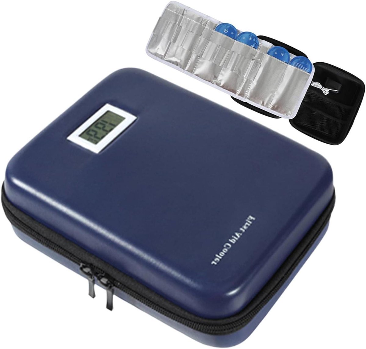 Koeltas - Koelbox - Items Koel Houden - Realtime Temperatuurweergave - 30 liter - Blauw