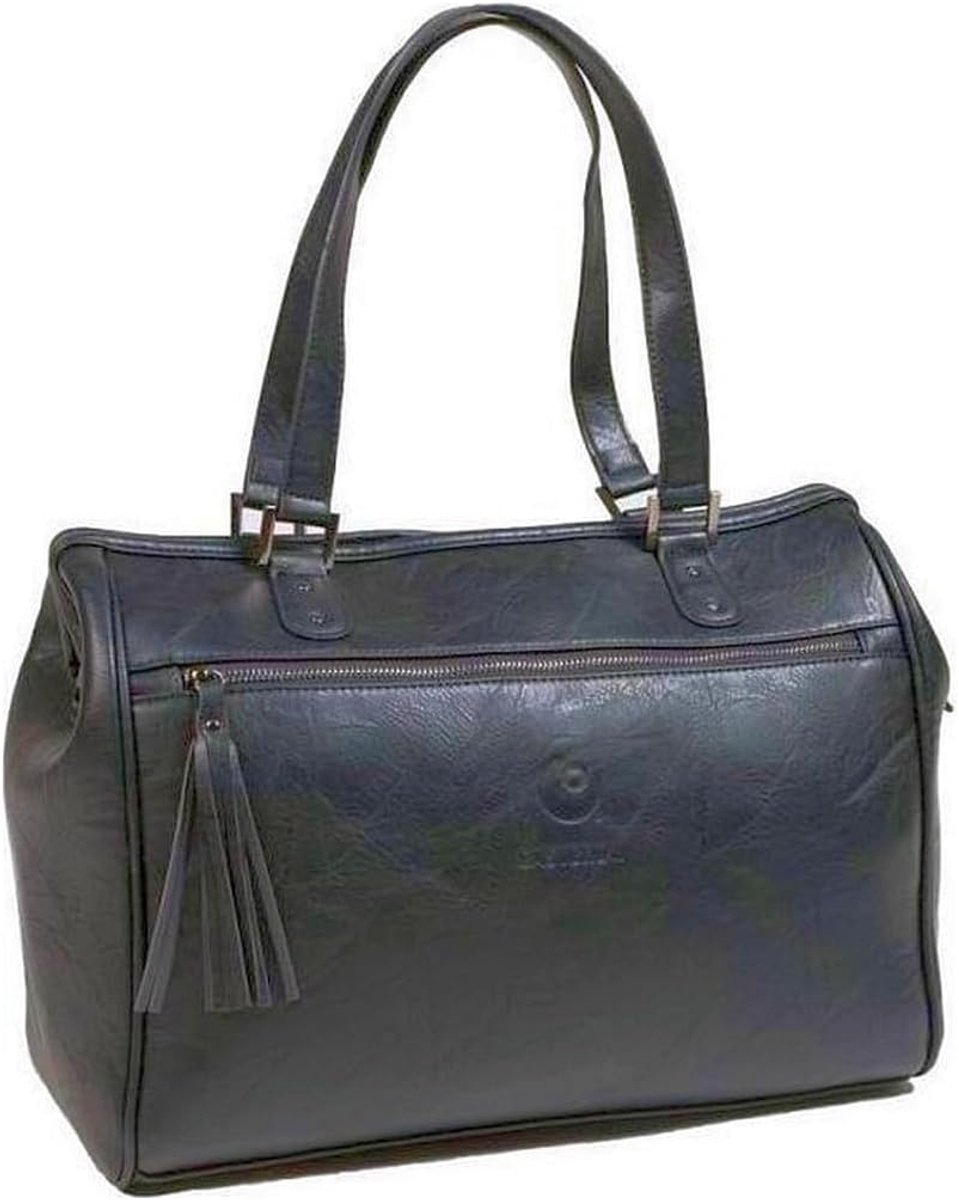 luiertas 30 liter - zwart - faux leer - stijlvol en praktisch - ShopVlot