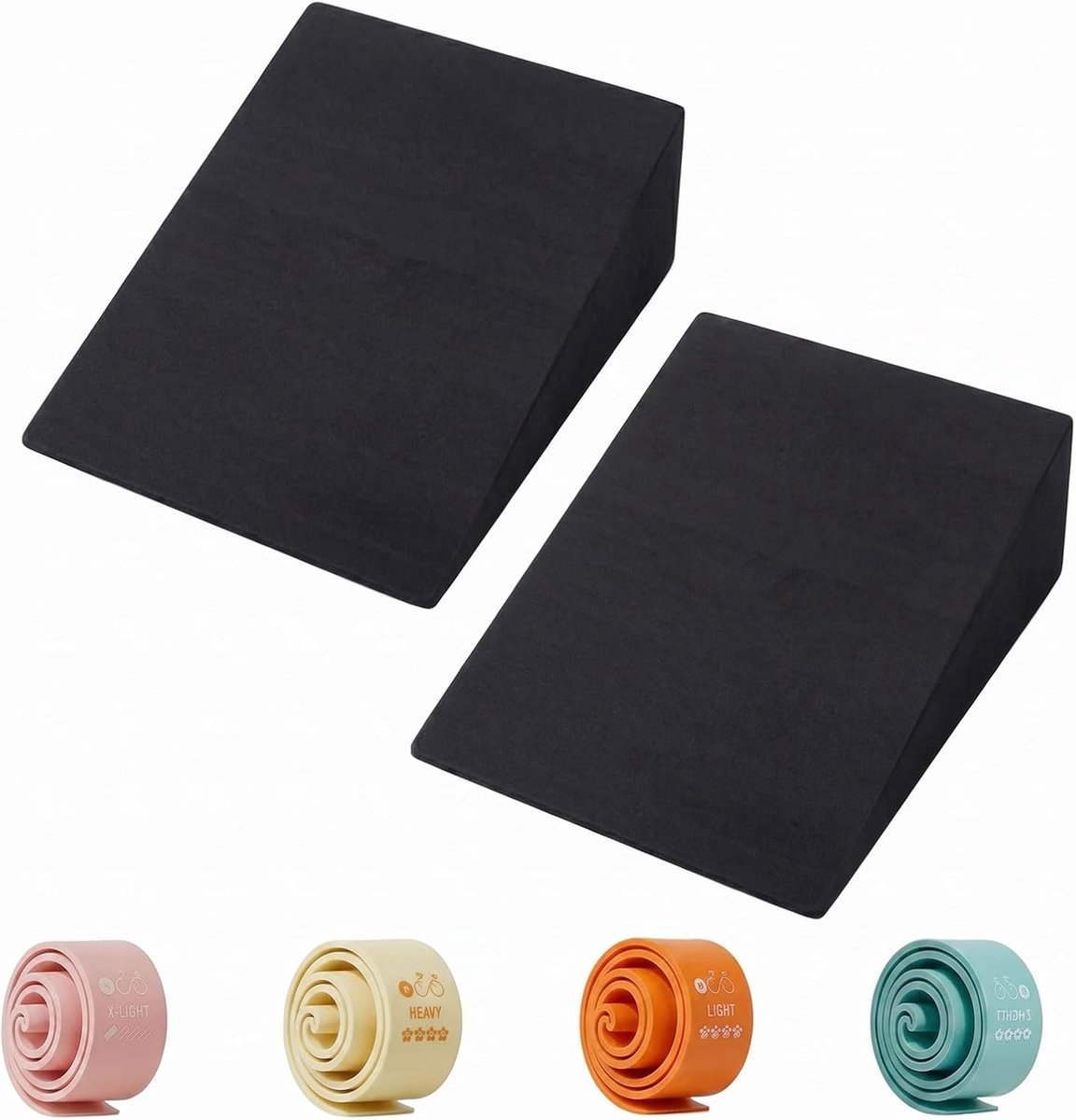 Squat Wedge Kniebuigblok - EVA - Antislip - Verbeter beweeglijkheid enkelgewrichten - ShopVlot