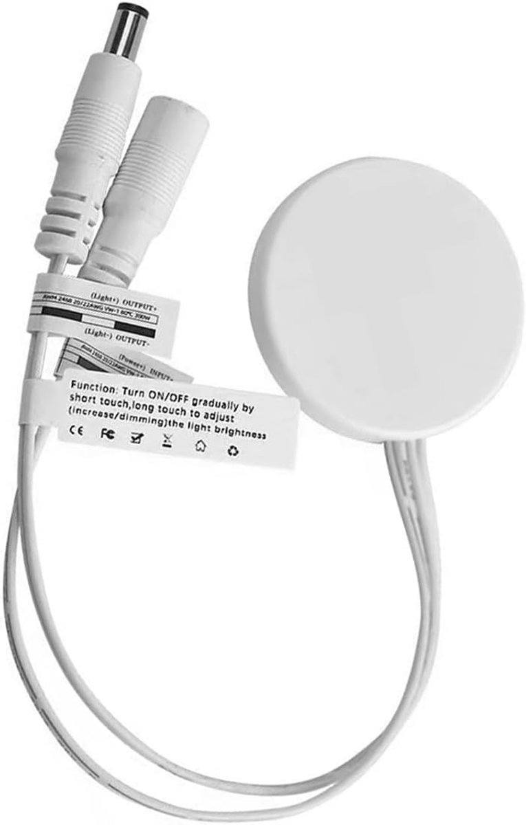 Touch dimmer schakelaar - houten paneel - verborgen schakelaar - dim verlichting eenvoudig - ShopVlot