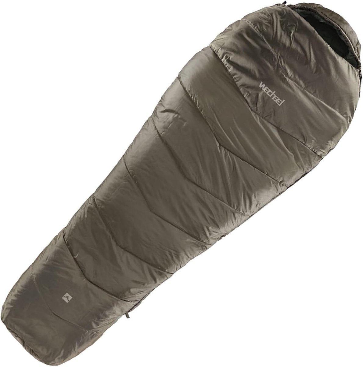 Wechsel Tents Sleeping Bag Wildfire 0° M - All-weather All-round Sleeping Bag for Camping, Hiking, Festival, Green - ShopVlot