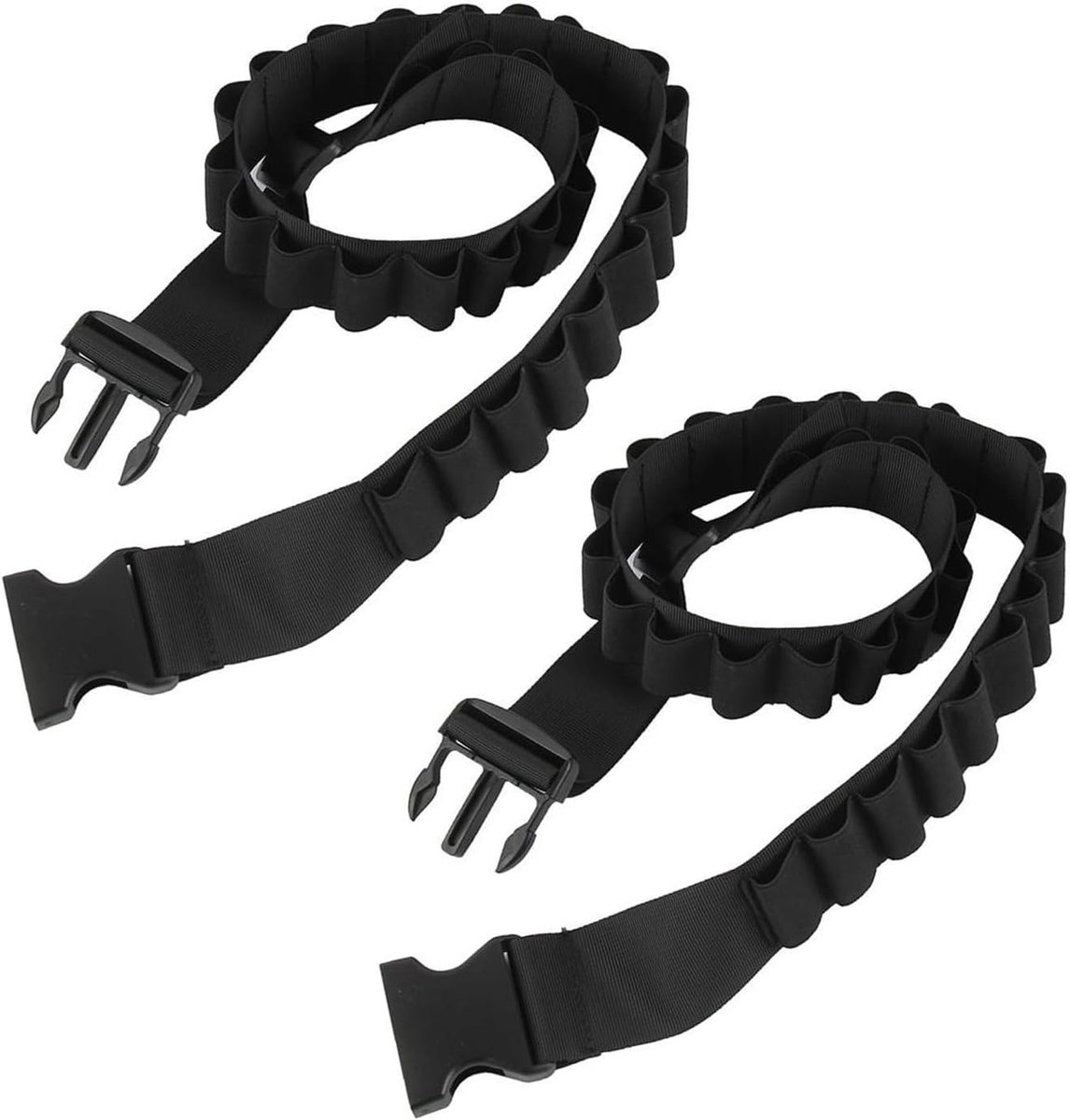 Klopfer Belt, 2 Pieces Snag Belt, 27 Slots, Shot Drink Belt, Mini Carnival 130 cm Adjustable Beater Belt for Bachelor - ShopVlot