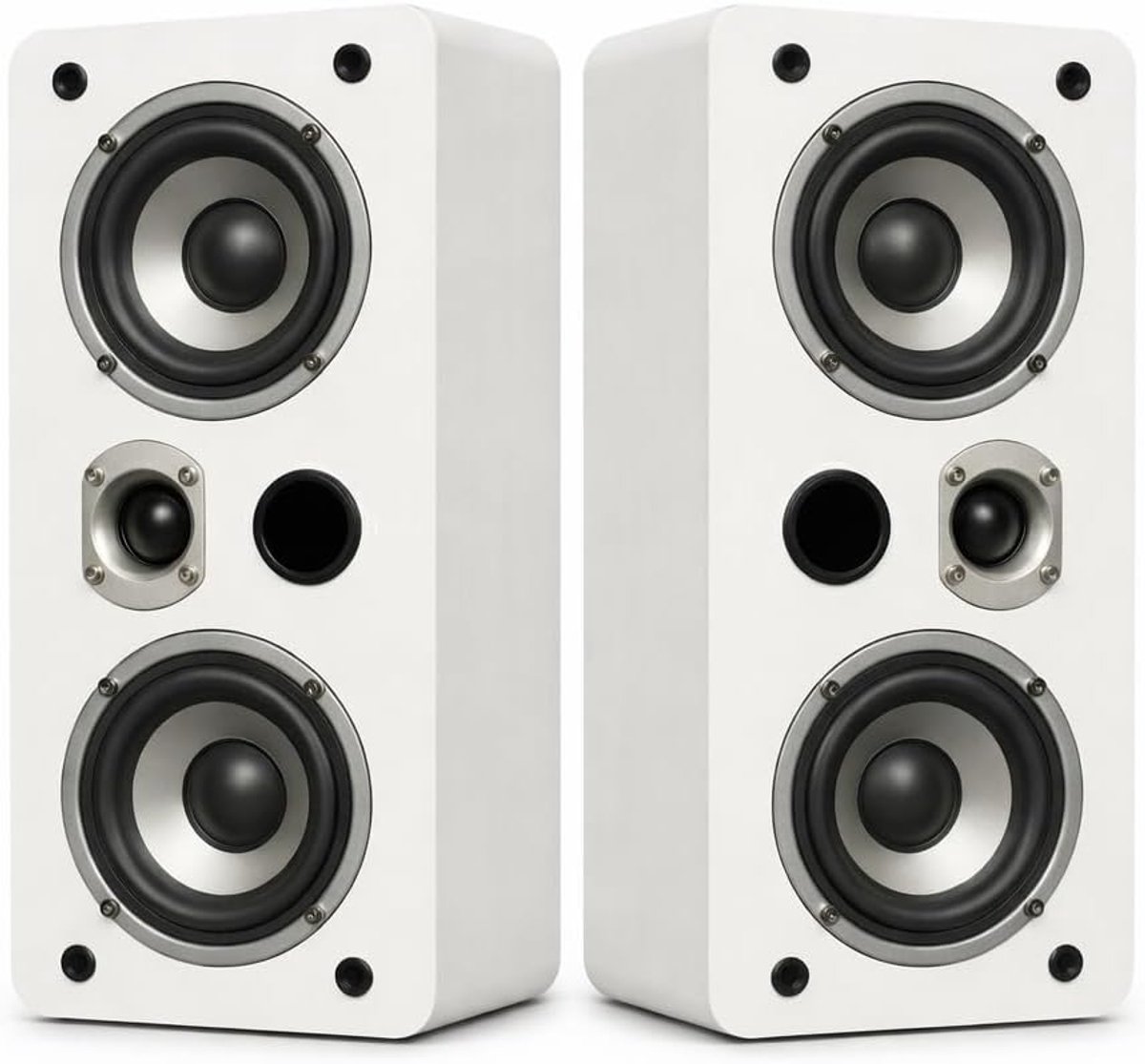 Dynavoice Magic LCR-4 White Matt – Pair of Passive Speakers for Home Cinema, Ideal for Dolby Atmos, Wall or Ceiling - ShopVlot