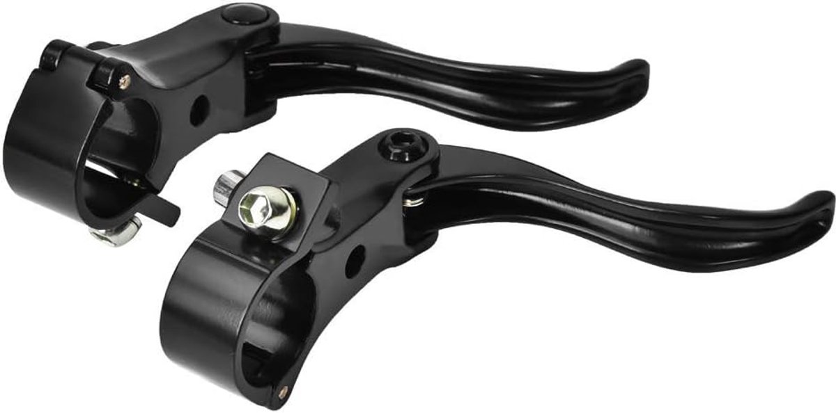 Bicycle Brake Lever, 1 Pair Aluminum Bicycle Brake Lever, 24mm Mountain Bike Disc Brake Handlebar For Mountain Bike - ShopVlot