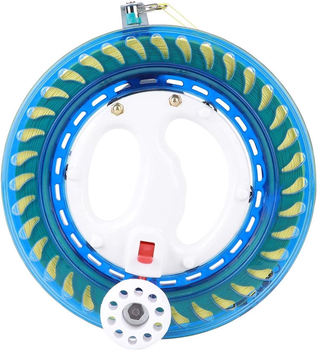 ABS Crystal Reel Wheel Multifunctional Sea Fishing Hand Catch Handle Kite Spool with 450m Line - ShopVlot