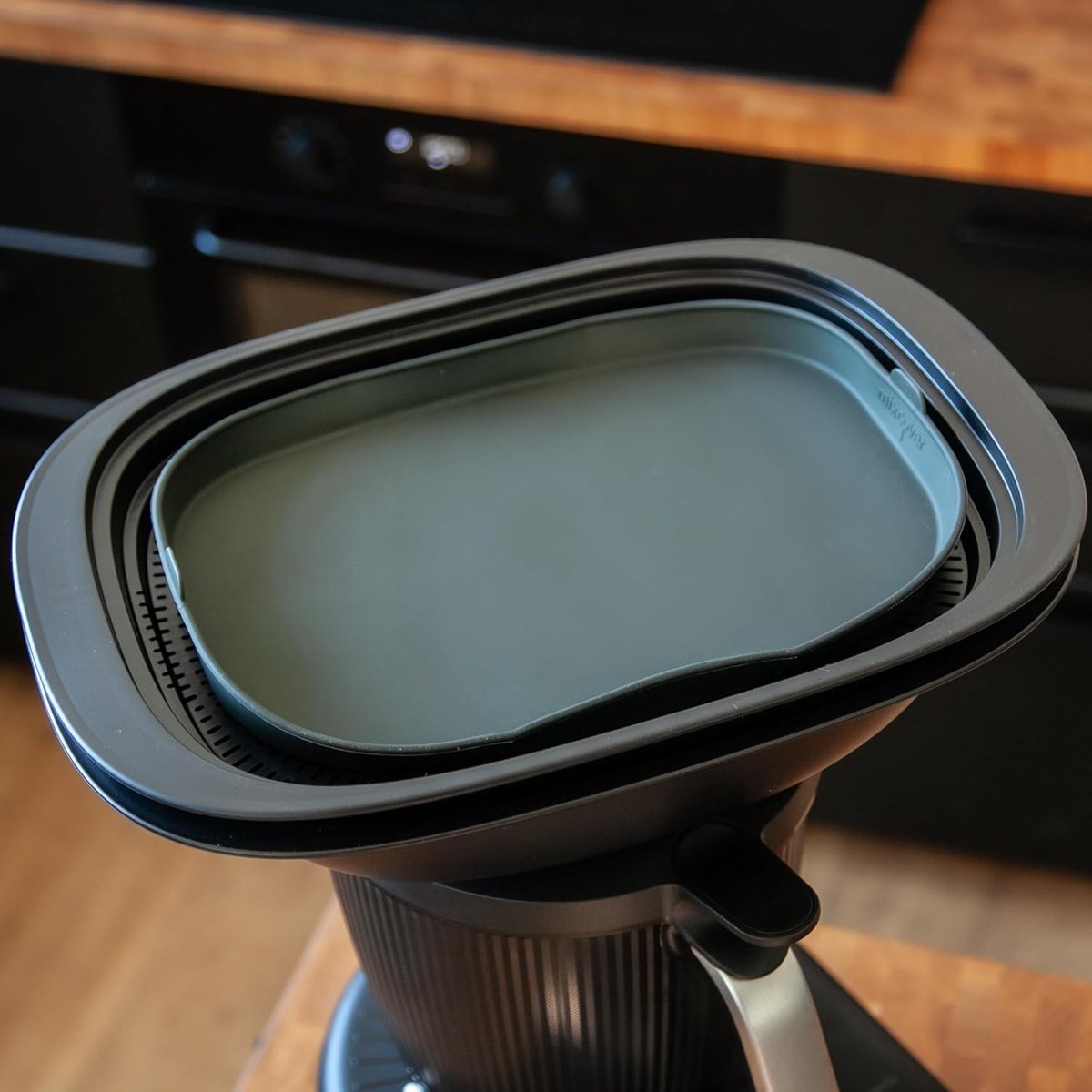 mixcover Dampfgar Shape Silicone Shape Baking Dish with Ebook Recipe Book Compatible with Thermomix Accessories for - ShopVlot