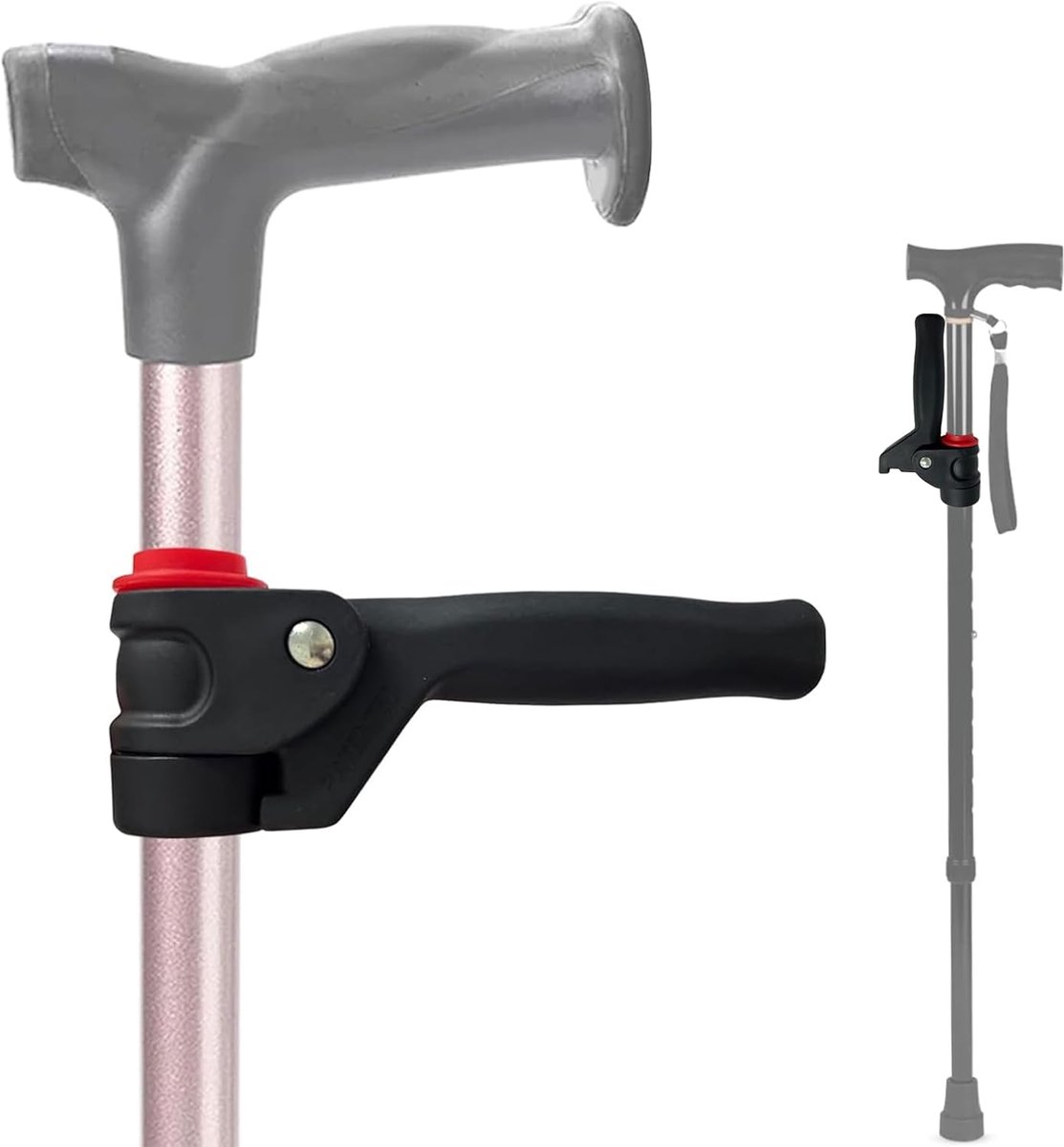 7/8 Inch Thick Straw Handle Replacement - Ergonomic Station Aid for the Elderly and Disabled, Adjustable, 1 Piece - ShopVlot